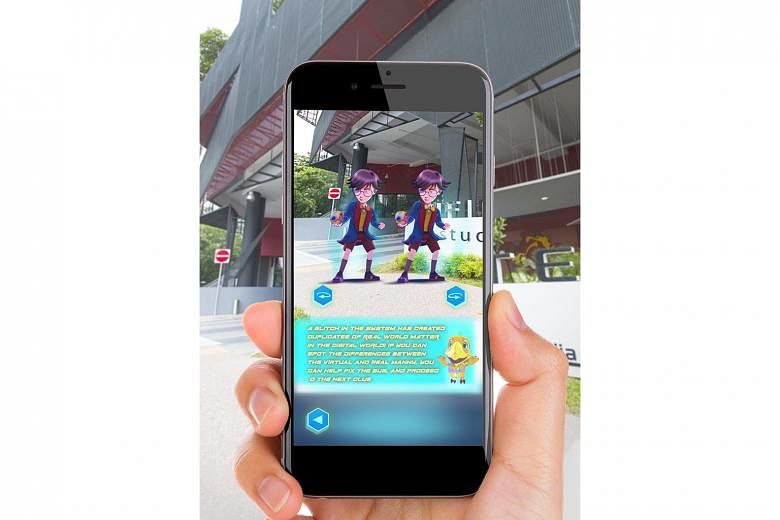 Based on the animation X-Hunters, this augmented reality game (above) was developed by Infinite Studios in partnership with Singapore tech company D.ink and in collaboration with Mediacorp. The series can be viewed on Mediacorp’s meWatch. 