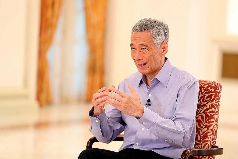 Prime Minister Lee Hsien Loong will be speaking this evening on overcoming the crisis of a generation.