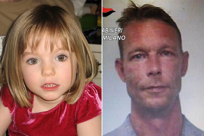 Three-year-old Madeleine McCann went missing from her family's holiday apartment on May 3, 2007, a few days before her fourth birthday. German man Christian B. is suspected of kidnapping and murdering her. PHOTOS: AGENCE FRANCE-PRESSE