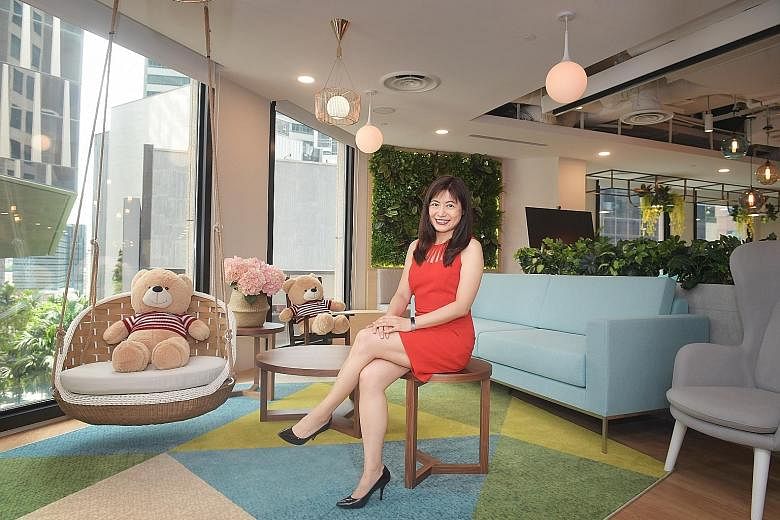 AIA Singapore chief investment officer Liu Chunyen's strategy is to stay invested even when the market is down and remain diversified. "You can never predict a peak or a bottom, so it's important to invest constantly based on the asset allocation," s