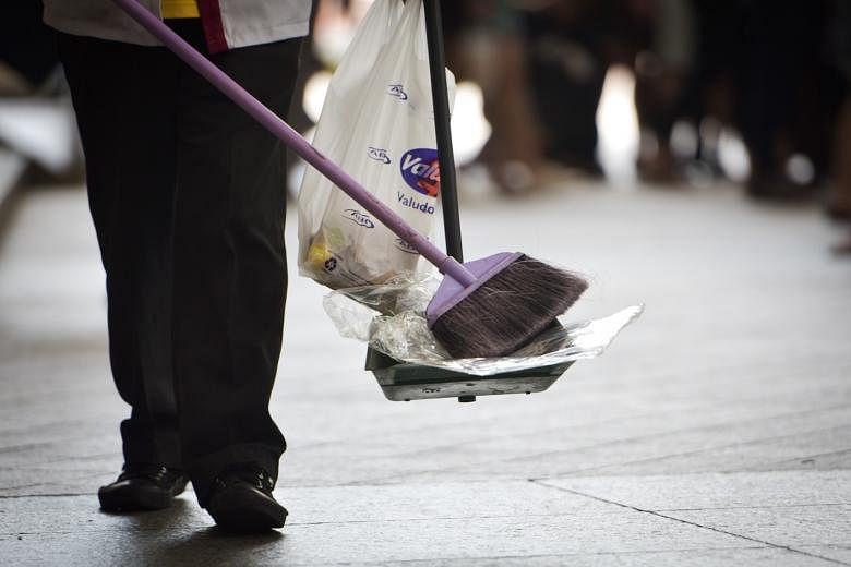 Describing litter as a "haven for disease-carrying pests", Public Hygiene Council chairman Edward D'Silva said that Singapore cannot be overly reliant on the 59,000 cleaners employed islandwide. ST FILE PHOTO