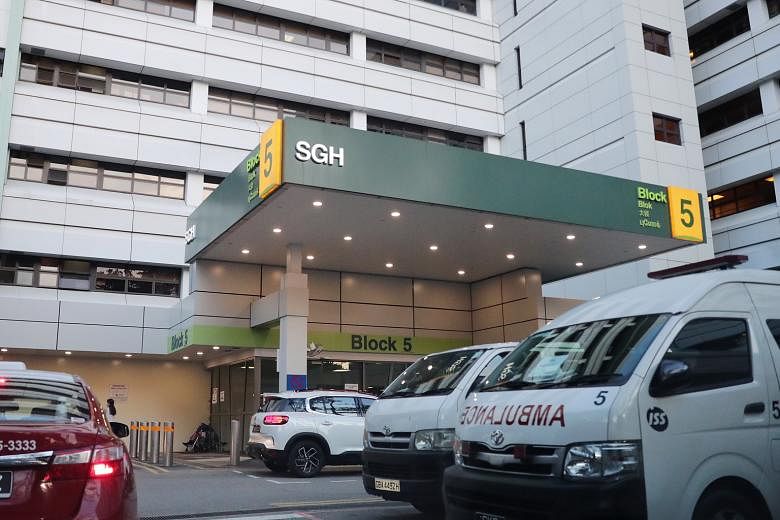SGH is the only Asian hospital in the top 10 of Newsweek's ranking of the world's best hospitals. ST PHOTO: GIN TAY