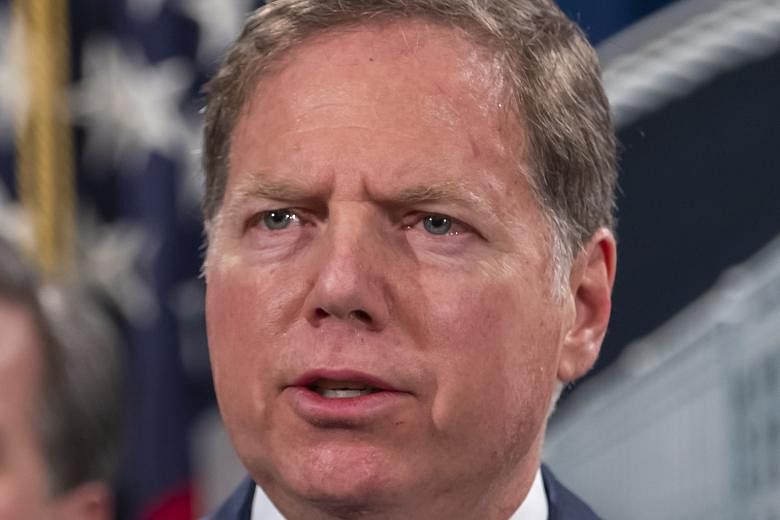 Mr Geoffrey Berman had initially refused to leave his post as US attorney for the Southern District of New York.