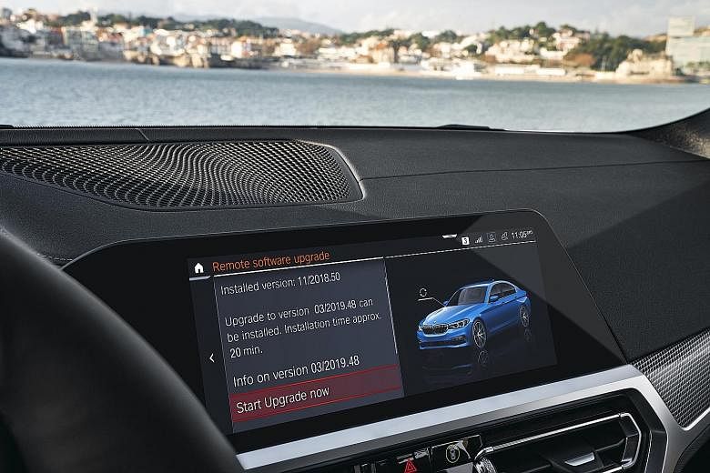 BMW’s self-service car software updates.