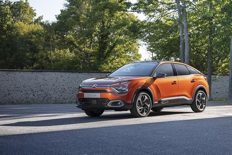 Citroen C4 hatchback now a compact crossover.