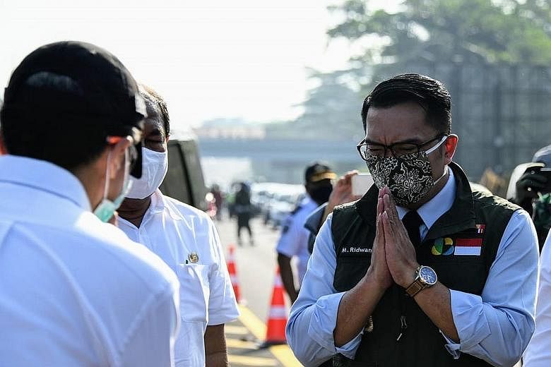 West Java Governor Ridwan Kamil said daily testing for Covid-19 cases would more than double to 5,000. PHOTO: WEST JAVA GOVERNOR OFFICE