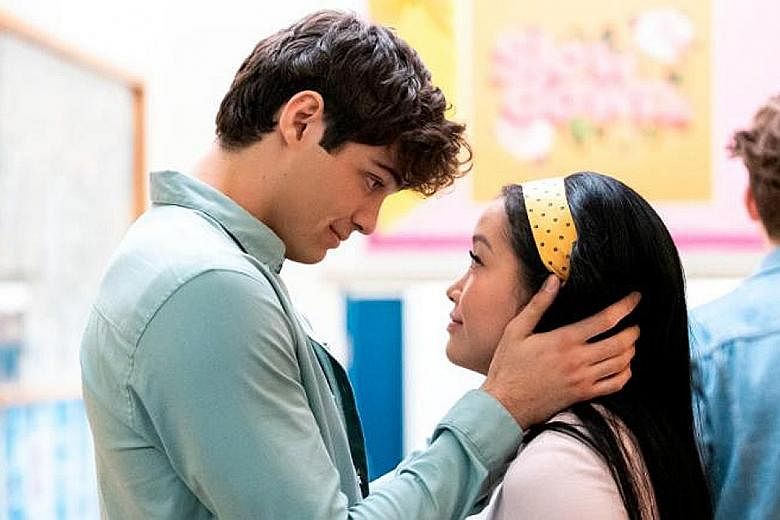 Noah Centineo and Lana Condor, seen here in To All The Boys: P.S. I Still Love You, will be reading scenes live for charity.