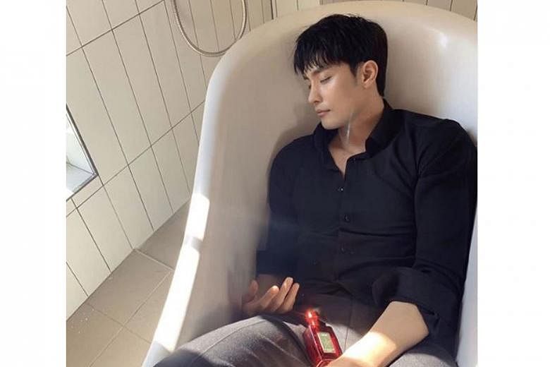 SUNG HOON FALLS ASLEEP ON INSTAGRAM LIVE: Netizens had a good chuckle when South Korean actor Sung Hoon (above, right) fell asleep during an Instagram Live broadcast recently. 	The 37-year-old, who is known for playing the lead role in My Secret Roma
