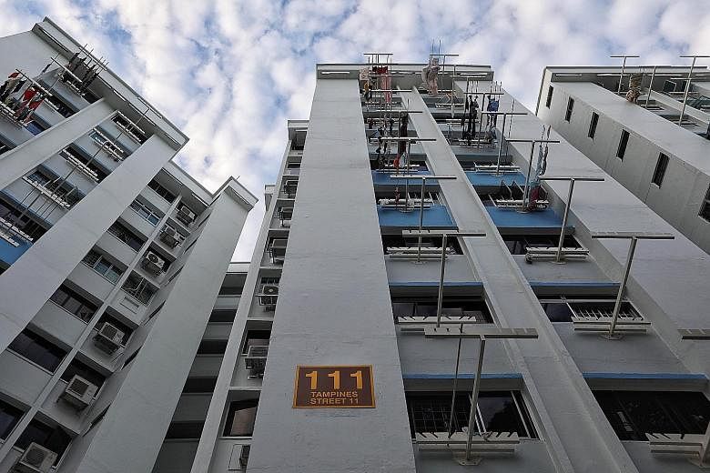 The 58 households that were placed under phone surveillance at Block 111 Tampines Street 11 are in the same section of the block as the nine Covid-19 cases, and share a common lift and stairwell.