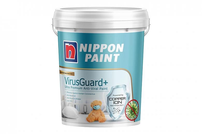 Nippon Paint’s VirusGuard+.