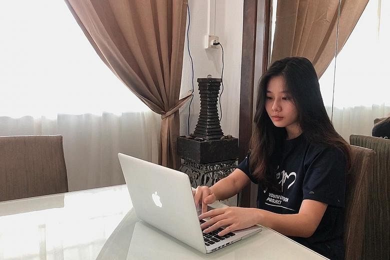 Singapore Management University business student Hoo Xuan Ting had plans to be in the heart of San Francisco's business district on an internship with education management technology firm Going Merry. But because of the Covid-19 pandemic, she has bee