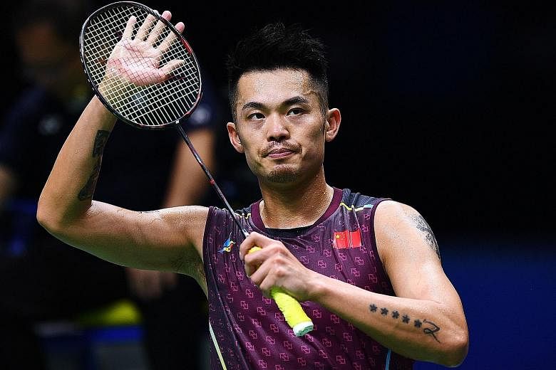 Chinese badminton superstar Lin Dan (above), nicknamed Super Dan, was paid a rich tribute by his great Malaysian rival Lee Chong Wei through a poem on social media. PHOTO: AGENCE FRANCE-PRESSE