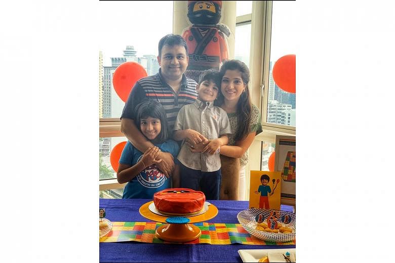 It was the “best birthday ever” for four-year-old Arjun, despite not being able to celebrate with his friends. His parents, Mr Mrinal Parekh and Mrs Ruchi Parekh, helped him see the value of a family-only party. Together with his sister Anaya, they enjoye