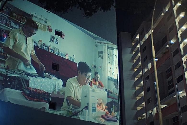 The video was filmed on the virtually empty streets of Singapore during the Covid-19 circuit breaker period and shows local landmarks such as the National Gallery Singapore and familiar locations like schools.