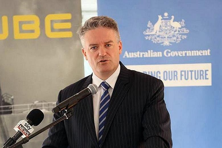 Australia's Finance Minister Mathias Cormann will seek an "orderly transition" of his portfolio by the end of this year.