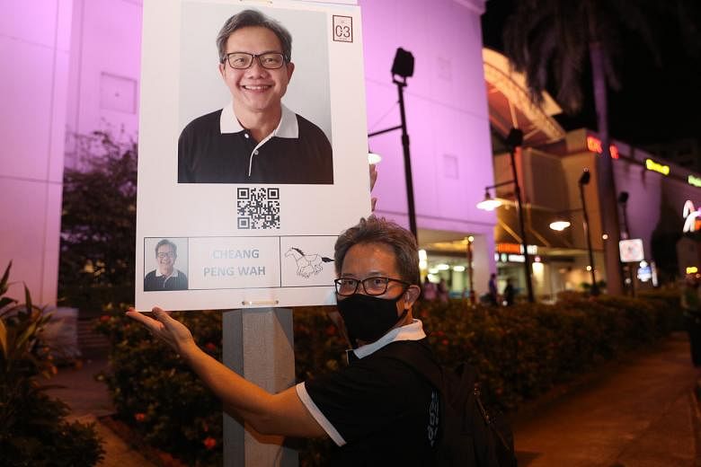 Mr Cheang Peng Wah is running against People's Action Party's Patrick Tay and Progress Singapore Party's Lim Cher Hong.
