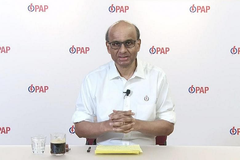 On PAP talk show Straight Talk, Senior Minister Tharman Shanmugaratnam said more must be done to reduce inequalities experienced by children, calling for "deeper interventions, deeper partnerships on the ground". Kindergarten children learning social