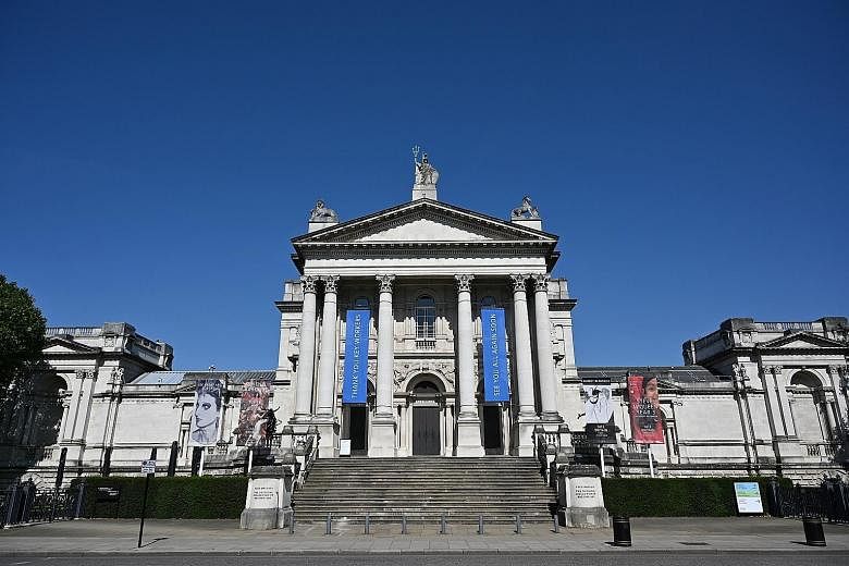 The Tate Britain museum in London last month. With this year's edition of the Turner Prize cancelled because of the pandemic, the museum asked the jury to select artists to receive grants instead.