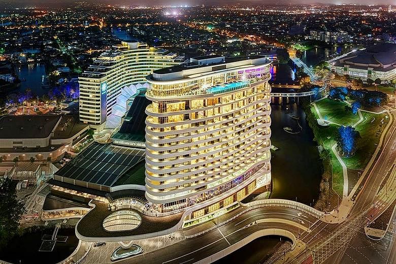 Brisbane-based The Star Entertainment QLD had sued Dr Wong Yew Choy for purported losses in baccarat games at The Star Gold Coast casino in Queensland, which he had patronised in 2018. PHOTO: THE STAR GOLD COAST/FACEBOOK