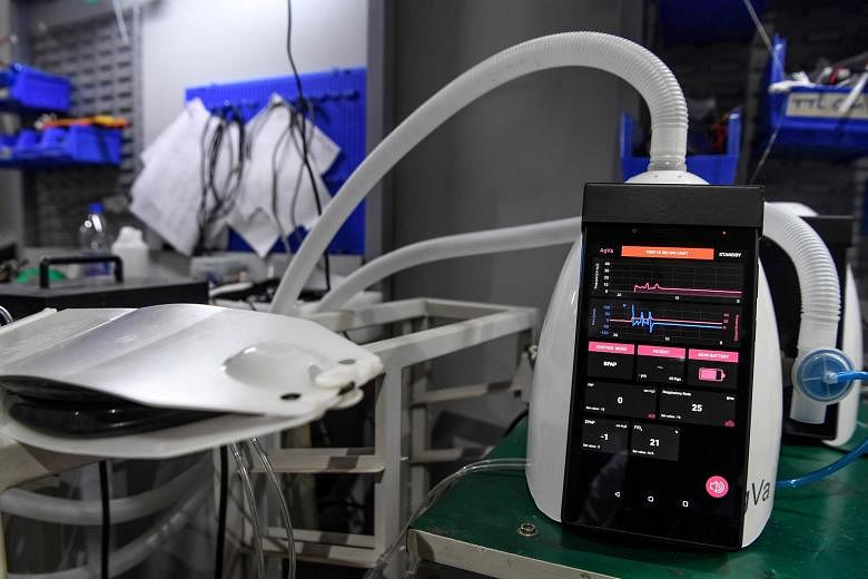 Indian start-up AgVa Healthcare's ventilators have been criticised by doctors for not being able to cater to the critical care of Covid-19 patients.