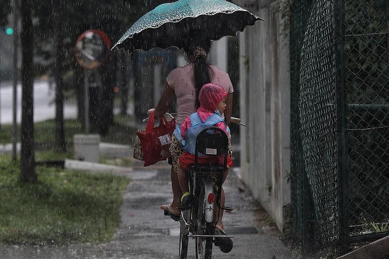 Singapore's wet weather will continue for the rest of this week, as the Meteorological Services Singapore (MSS) forecasts thundery showers from today until Friday. 	In its fortnightly update on July 1, the MSS said that last month was the coolest Jun