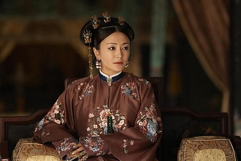 Qin Lan as Empress Fuca in the hit Chinese period drama Story Of Yanxi Palace (2018).