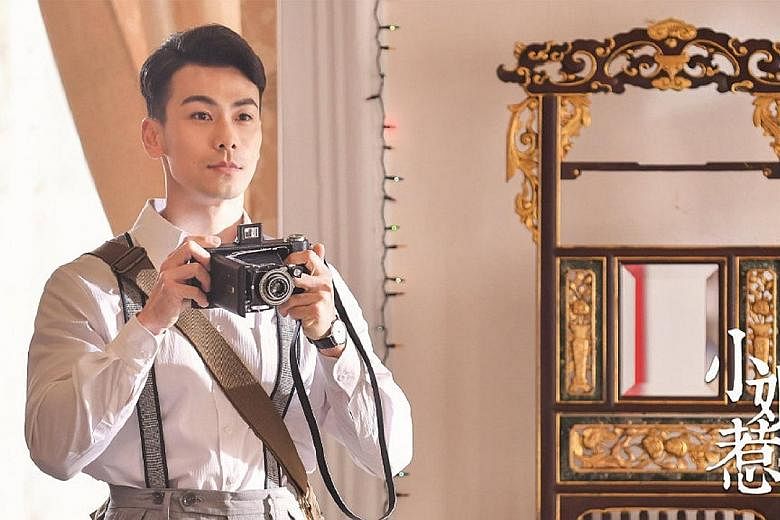 Chinese actor Dai Xiangyu as photographer Yamamoto Yousuke in the remake of The Little Nyonya. Netizens have commented that he hardly looks a day older than 12 years ago.