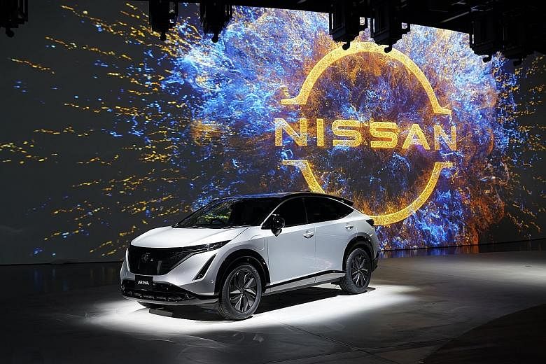 Electric Nissan Ariya to come in 2022.