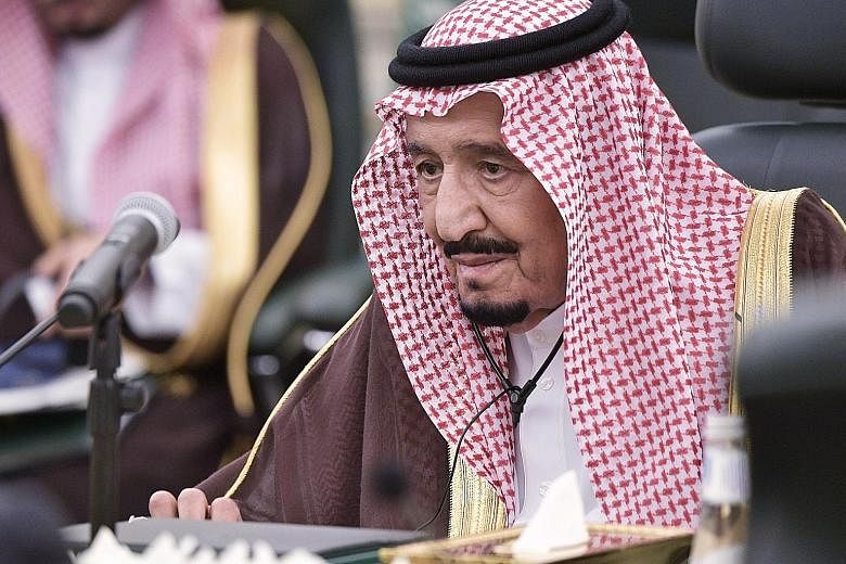 King Salman bin Abdulaziz of Saudi Arabia is undergoing medical tests at King Faisal Specialist Hospital after being diagnosed with an inflamed gallbladder.