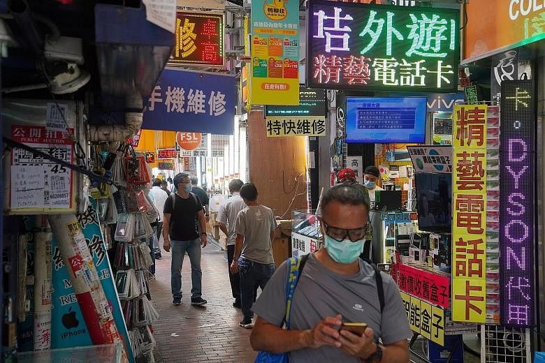 Economists forecast an 8.7 per cent contraction for Hong Kong's economy in the second quarter from year-ago levels, almost equalling the record 8.9 per cent decline posted in the first quarter.