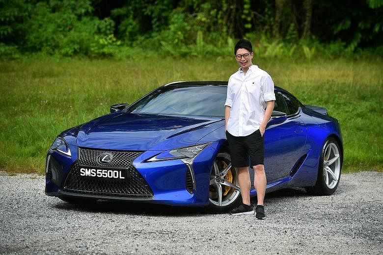 Mr Tom Chen, managing director of an investment firm in the marine logistics industry, paid between $300,000 and $400,000 for the Lexus LC500 and says it is a good buy.