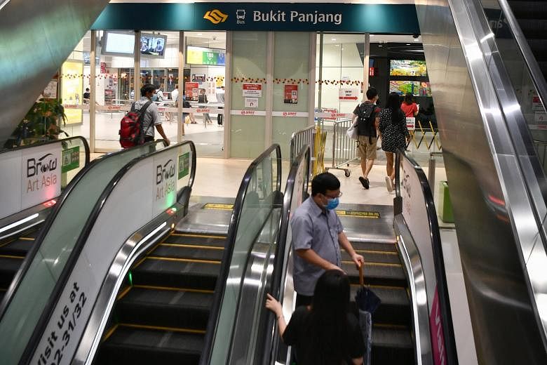 The Bukit Panjang Integrated Transport Hub was announced as a Covid-19 cluster last Friday night. The four bus drivers who are linked to the cluster tested positive between July 7 and July 24, said SMRT. They drove bus services 976, 184 and 176.