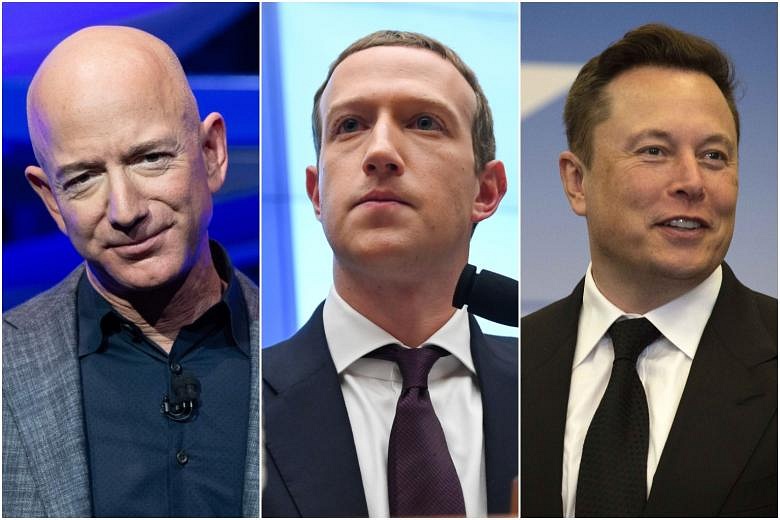 Jeff Bezos, Mark Zuckerberg And Elon Musk Have Made Close To $159 ...