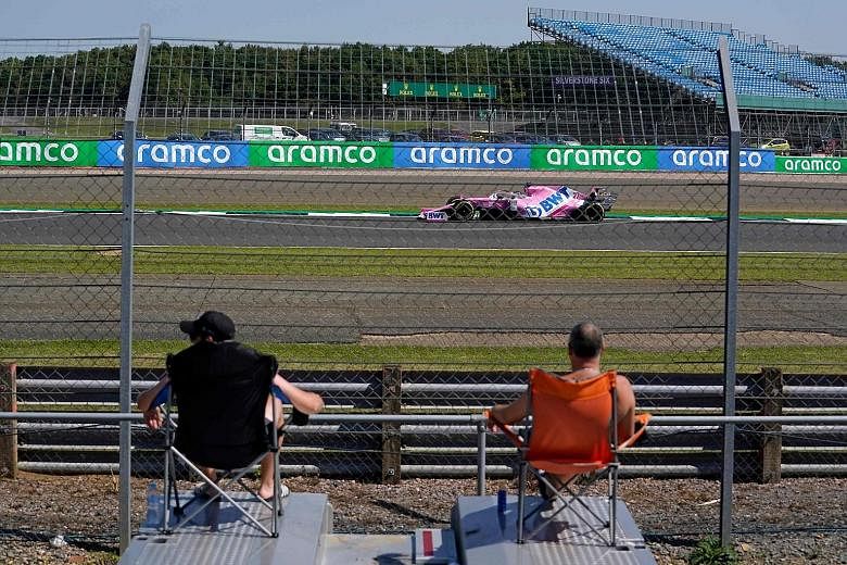 Racing Point's German driver Nico Hulkenberg seized his challenge and ended ninth in the British Grand Prix's first practice session at Silverstone.