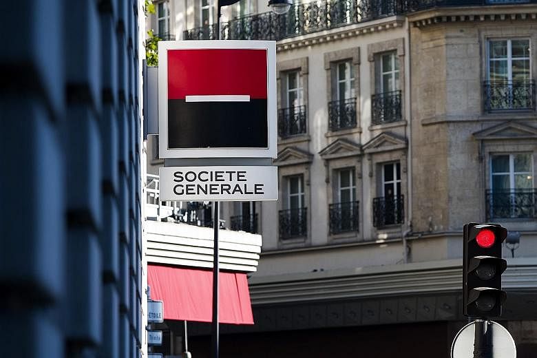 Chief executive Frederic Oudea is speeding a move towards simpler products at SocGen. French lender Societe Generale posted almost €1.33 billion (S$2.15 billion) in one-off costs following a review of the global markets and investor services busine