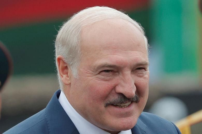 Mr Aleksandr Lukashenko had recommended the drinking of vodka to fight the coronavirus.