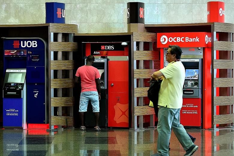 The market's focus when Singapore's major banks report their results this week will be on any signs that the June quarter marked the trough for net interest margins. DBS Bank and United Overseas Bank will report their quarterly figures tomorrow, whil