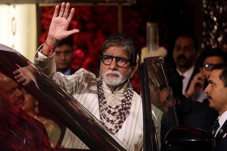 Bollywood actor Amitabh Bachchan in 2018. A restriction banning older people from film shoots was overturned days after Bachchan was discharged from hospital, following his recovery from the coronavirus.