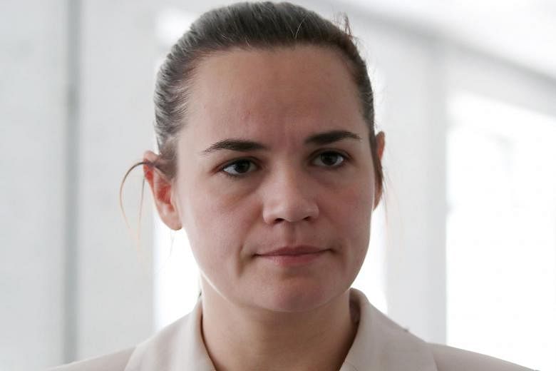 Ms Svetlana Tikhanovskaya has claimed victory against President Alexander Lukashenko in the election.