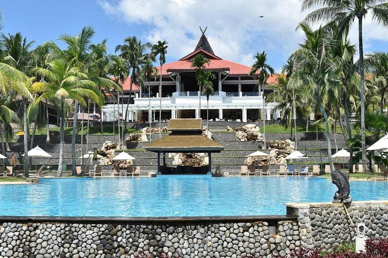 Bintan Lagoon Resort is located about a 60-minute ferry ride from Singapore, in Lagoi on Bintan Island. While it is shuttering, the rest of the resorts and hotels in the Lagoi area remain in operation serving domestic tourists.