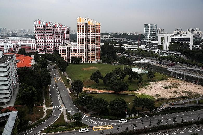 The 472 new units in Bishan Towers will have a view of the Kallang River. The Build-To-Order units are among the 7,862 new flats across eight estates launched for sale by the Housing Board yesterday.