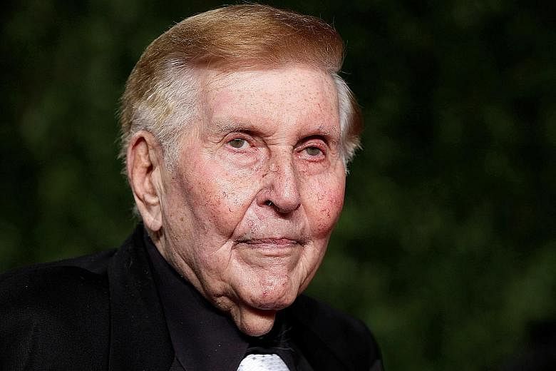 Mr Sumner Redstone was one of the media executives who changed the world of news and entertainment.