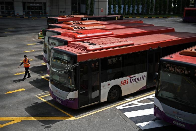 Government grants keep SBS Transit in the black in the first half of ...