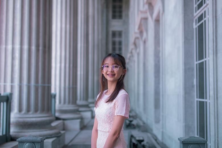President's Scholarship holder Alyssa Marie Loo Li Ann is headed to Brown University in the United States in January to read linguistics.