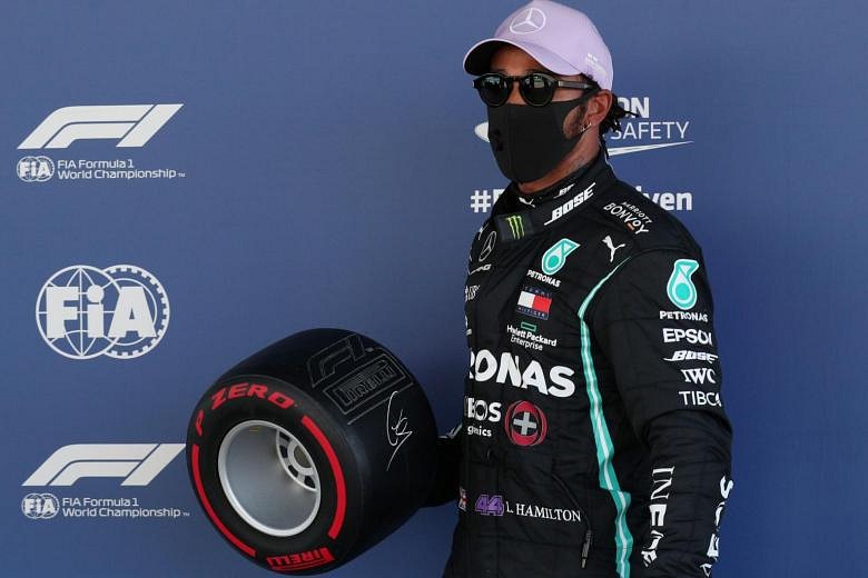 Formula One: Lewis Hamilton On Pole As Mercedes Sweep Spanish GP Front ...