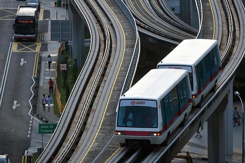 The Bukit Panjang LRT system is being overhauled by Bombardier Transportation, which French train-maker Alstom plans to buy. The two companies are competitors in supplying railway vehicles, including passenger carriages and infrastructure, for MRT li
