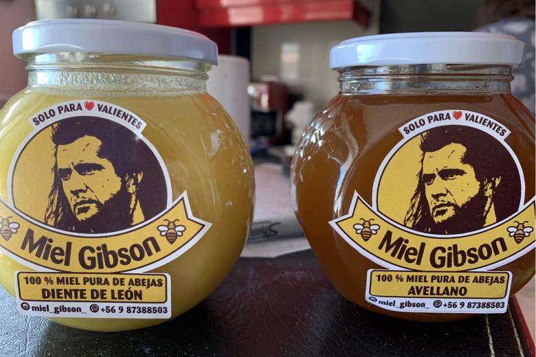 Miel Gibson Chilean honey vendor in sticky situation with Braveheart