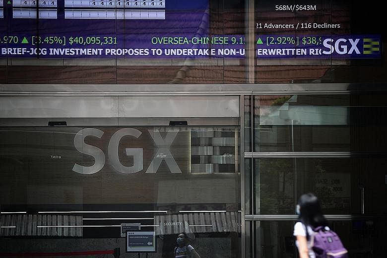 According to this year's Forbes list of the top 200 listed businesses in the Asia-Pacific region with less than US$1 billion (S$1.36 billion) in sales, the Singapore Exchange has US$666 million in sales, US$286 million in net income and a market valu