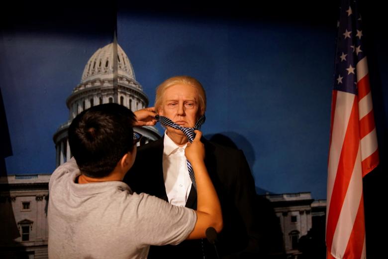 In China, a Trump wax statue maker laments coronavirus impact The