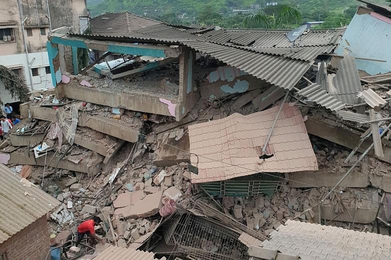 One Dead, Scores Feared Trapped In India Building Collapse | The ...